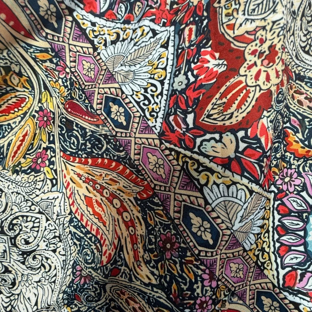 BOHO Dolly Parton flowy shirt - Picture 3 of 5